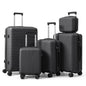 5 - Piece Lightweight Luggage Set with Lock – 12/16/20/24/28 Inch - Cartsfy Inc.
