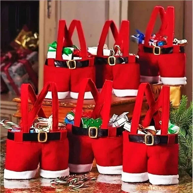 5-Pieces: Christmas Candy Gift Bag Cartsfy Inc.