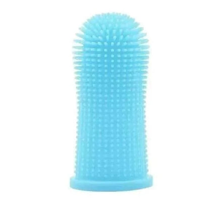 5-Pieces: Super Soft Pet Finger Toothbrush Teeth Cleaning Silicone Tooth Brush DailySale White Blue Yellow White-Blue-Yellow-Pink-