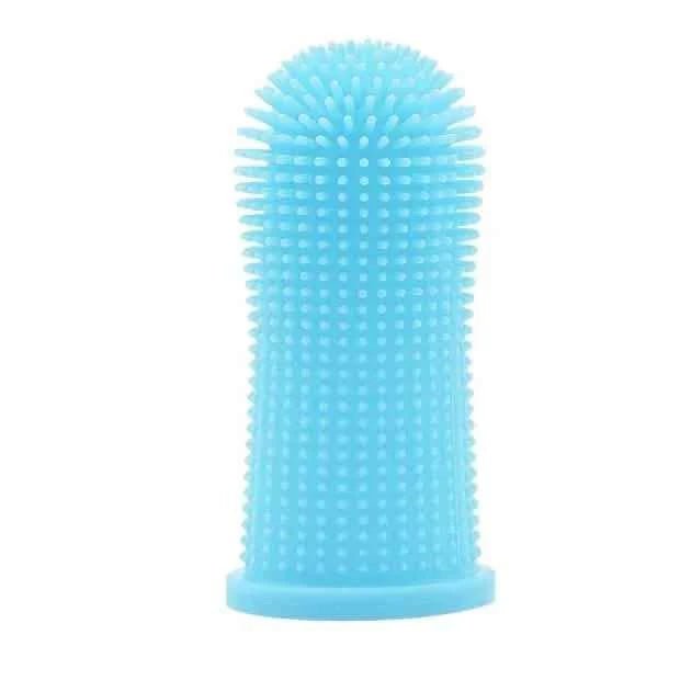 5 - Pieces: Super Soft Pet Finger Toothbrush Teeth Cleaning Silicone Tooth Brush - Cartsfy Inc.