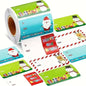 Self Adhesive Christmas Gift Tags - 500 Pieces Roll