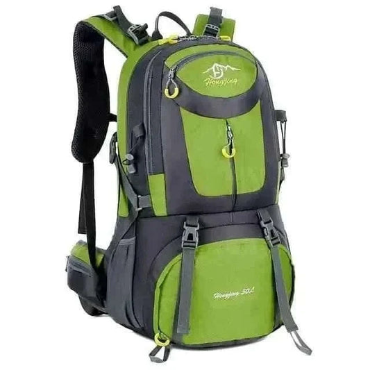 50L Waterproof Hiking Backpack DailySale Light Green Dark Blue Black Light Green-Dark Blue-Black-Red-Purple-Orange-Sky Blue-