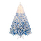 5/6/7/8 FT Artificial Christmas Tree with Warm White LED Lights and 8 Modes
