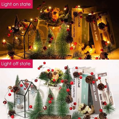 6.5Ft. 20 LED Christmas Garland with Lights Cartsfy Inc.