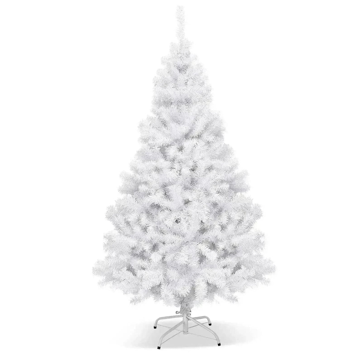 6' / 7.5' / 9' Hinged Artificial Christmas Tree with Metal Stand Cartsfy Inc.