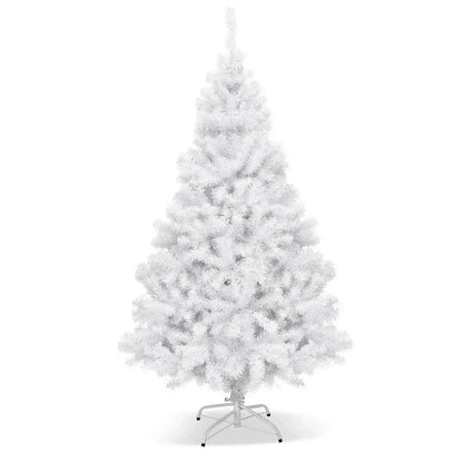6' / 7.5' / 9' Hinged Artificial Christmas Tree with Metal Stand Cartsfy Inc.
