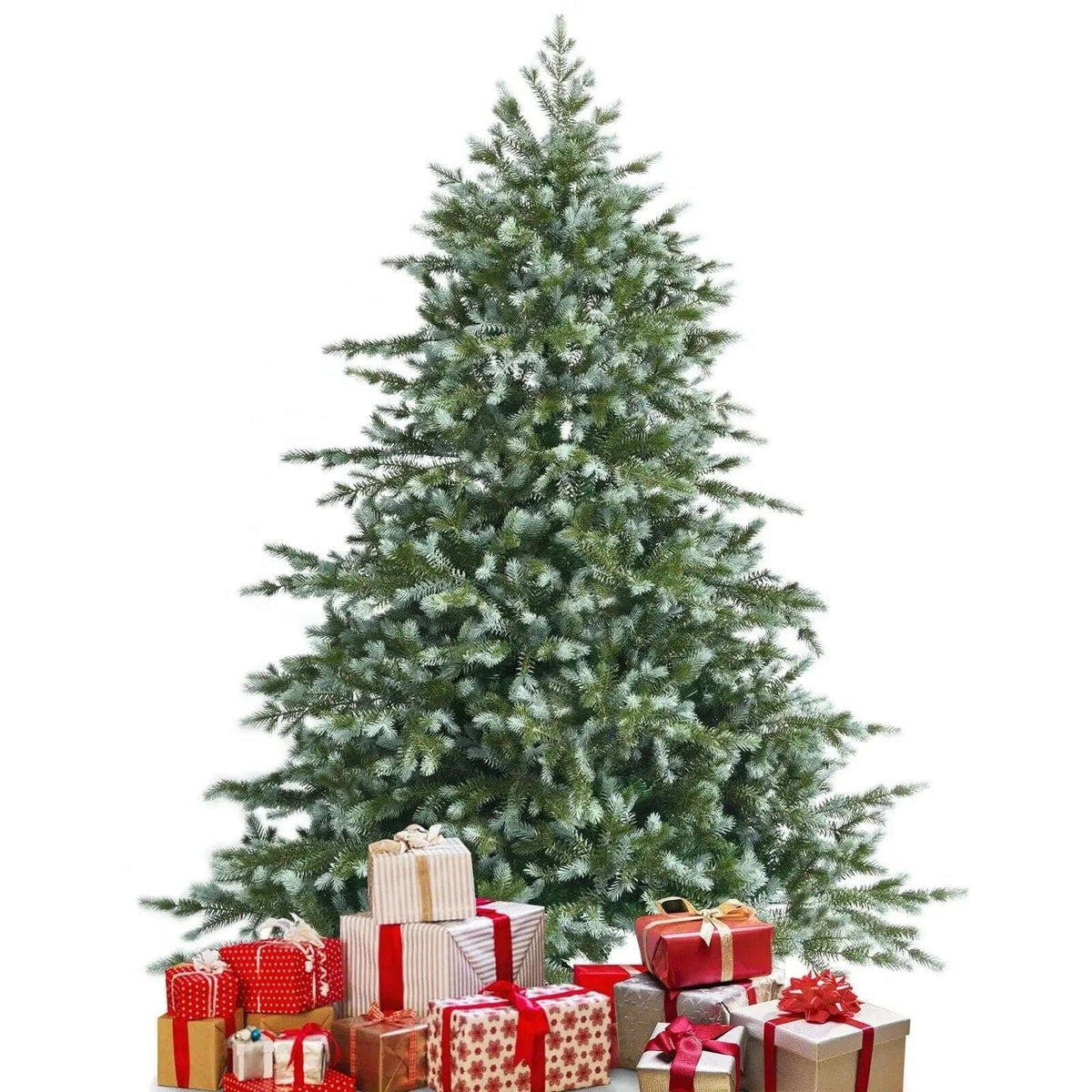 6 Feet Artificial Christmas Spruce Hinged Tree Cartsfy Inc.