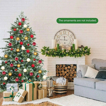 6 Feet Artificial Christmas Spruce Hinged Tree Cartsfy Inc.