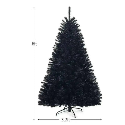 6 Feet Hinged Artificial Halloween Christmas Tree Cartsfy Inc.