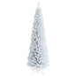 6 Feet Unlit Artificial Slim Pencil Christmas Tree with Metal Stand Cartsfy Inc.