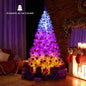 6 Ft Pre-Lit Artificial Christmas Tree with 11 Light Modes Cartsfy Inc.