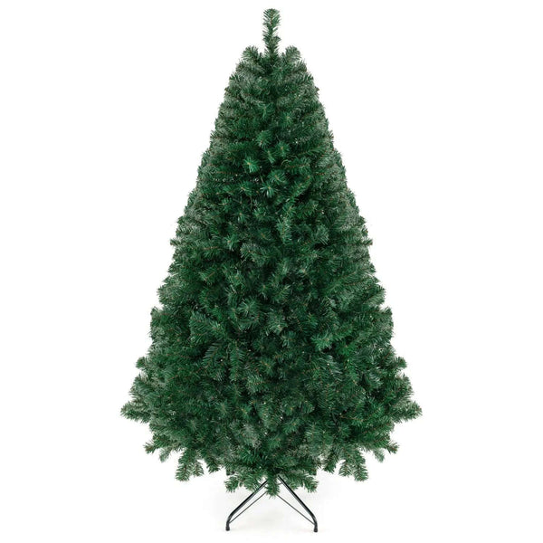6 Ft Pre-Lit Artificial Christmas Tree with 230 LED Lights