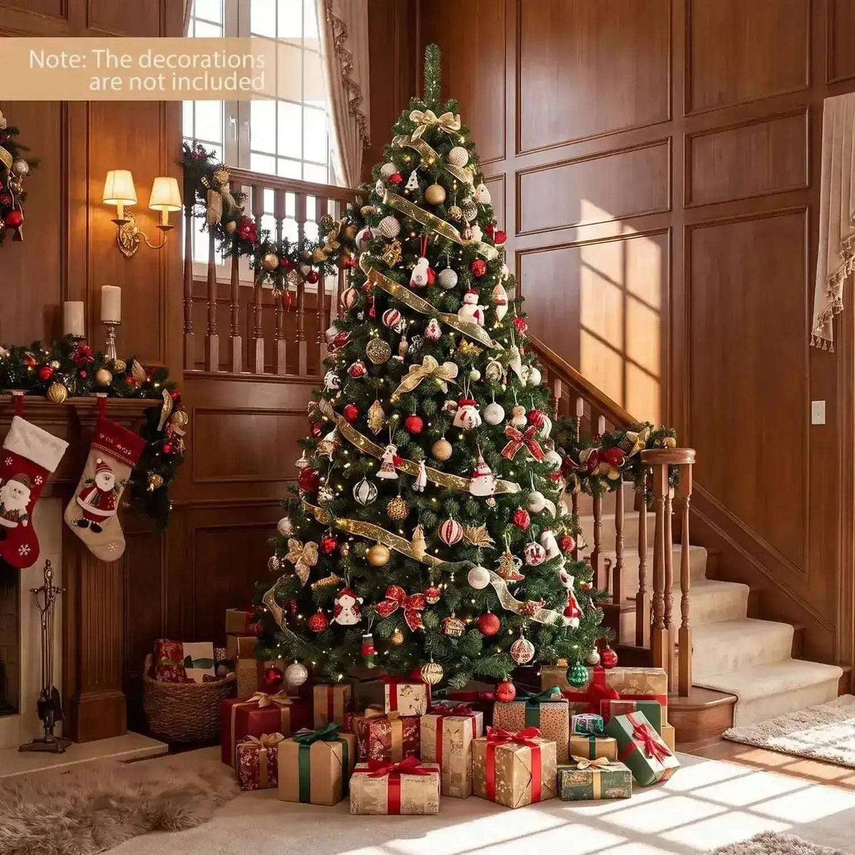 6 FT Smart Pencil Christmas Tree with RGB Lights & Music Sync Cartsfy Inc.