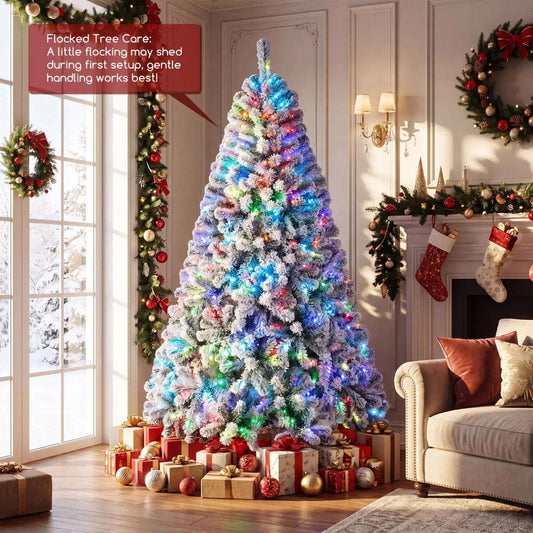 6 FT Smart Pencil Christmas Tree with RGB Lights & Music Sync Cartsfy Inc.