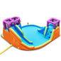 6-in-1 Inflatable Dual Water Slide Bounce House Without Blower Cartsfy Inc.