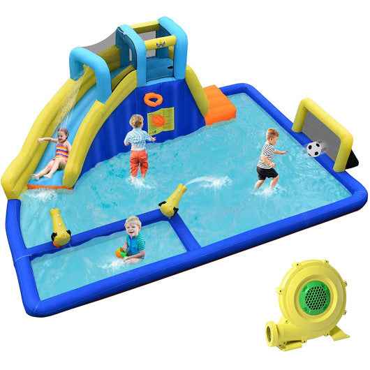 6-in-1 Inflatable Water Slides with Blower for Kids Cartsfy Inc.