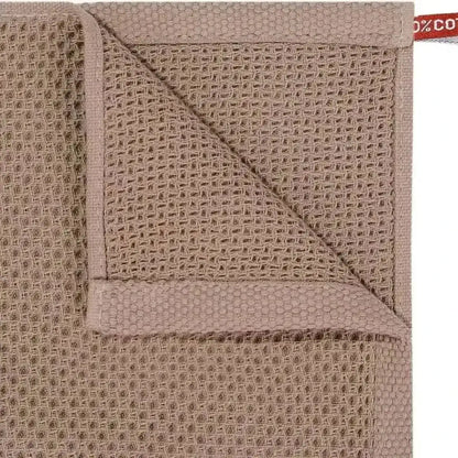 6-Pack: Cotton Waffle Woven Kitchen Towel DailySale Brown Beige Navy Brown-Beige-Navy-