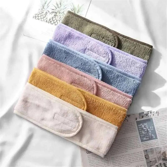 6-Pieces: Women's Face Wash Bath Makeup Hairband DailySale Default Title Default Title-