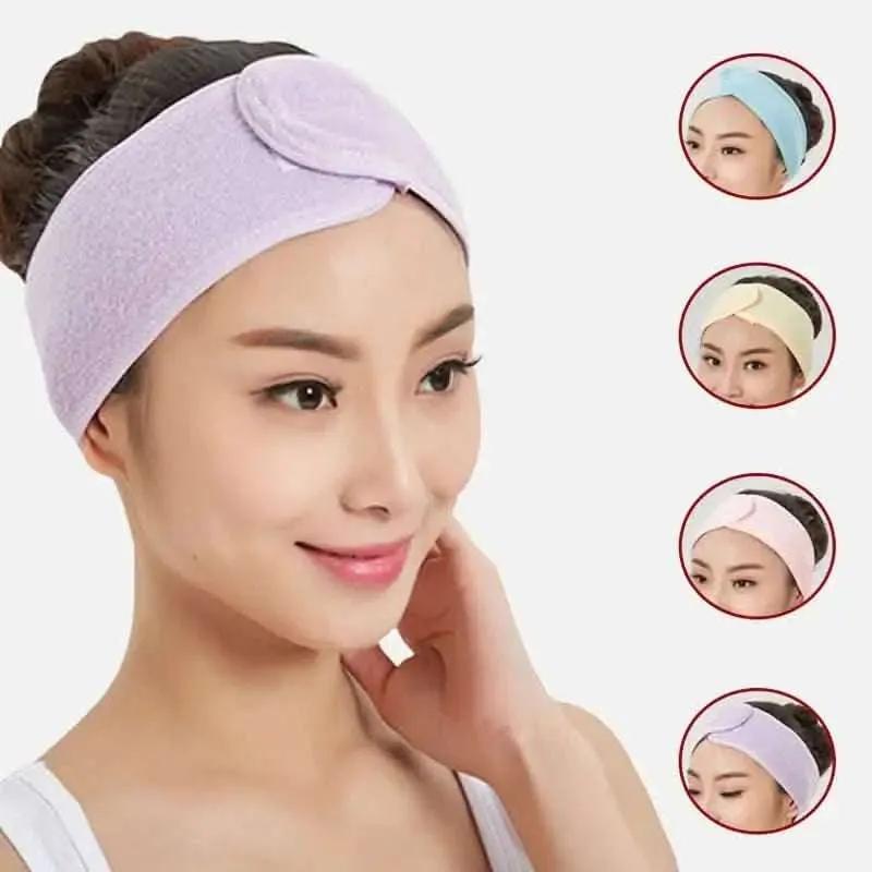 6-Pieces: Women's Face Wash Bath Makeup Hairband DailySale Default Title Default Title-