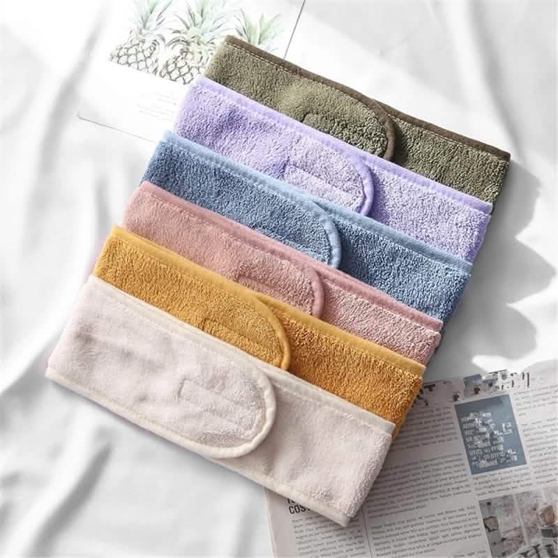 6-Pieces: Women's Face Wash Bath Makeup Hairband Cartsfy Inc.