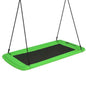 60 Inches Platform Tree Swing Outdoor with  2 Hanging Straps-Green VYSN Default Title Default Title-