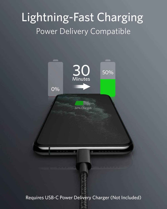 Anker <b>331</b> USB-C to Lightning Cable