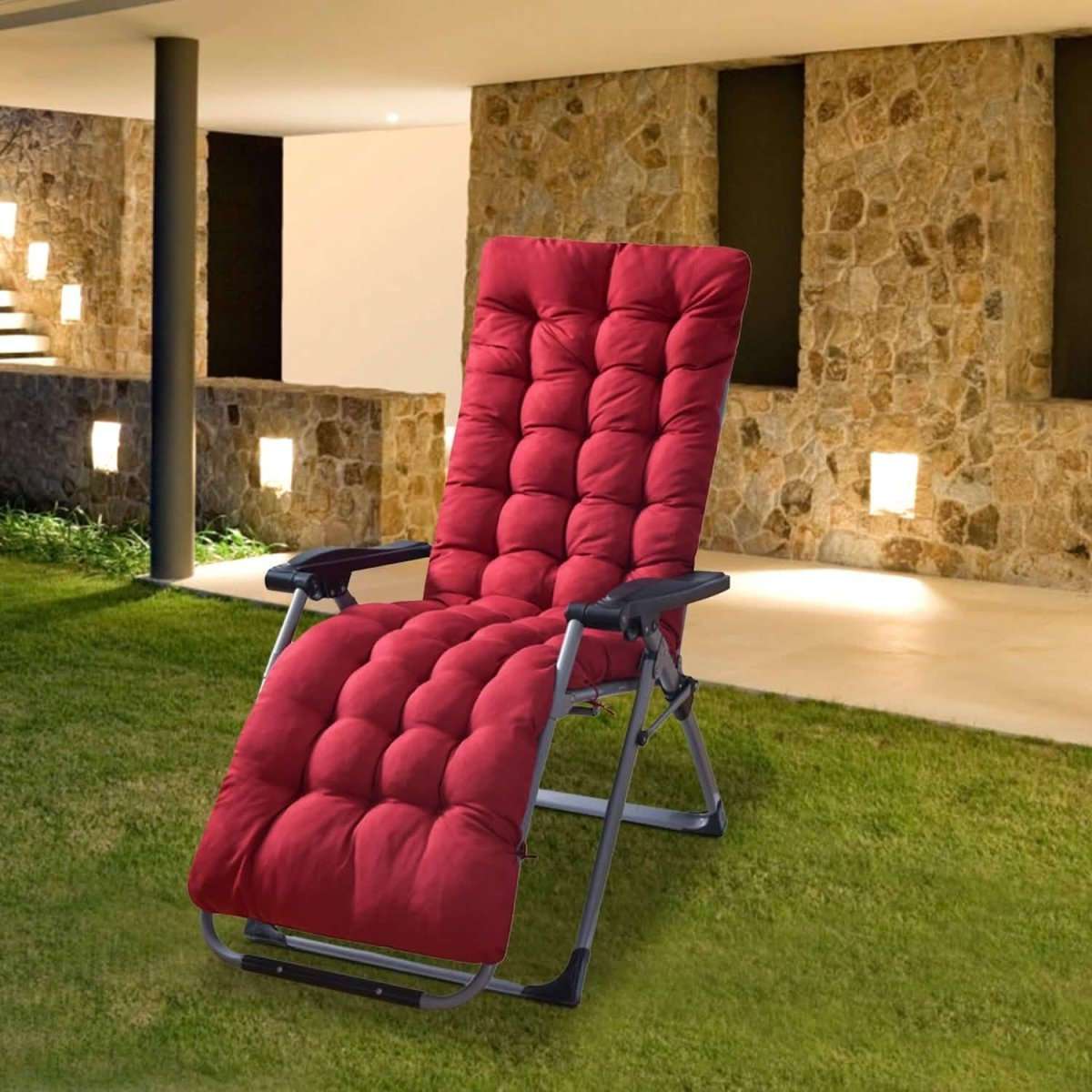 67 x 22 in Chaise Lounger Cushion for Recliner, Rocking Chair & Sofa Cartsfy Inc.