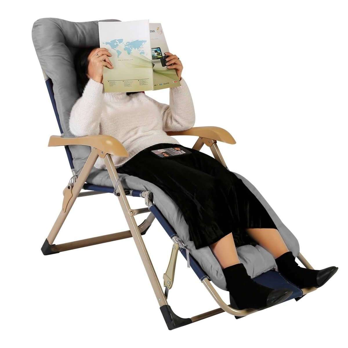 67 x 22 in Chaise Lounger Cushion for Recliner, Rocking Chair & Sofa Cartsfy Inc.