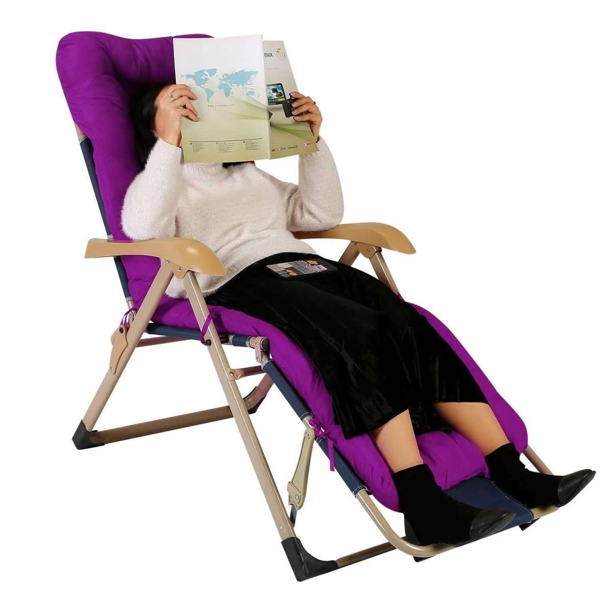 67 x 22 in Chaise Lounger Cushion for Recliner, Rocking Chair & Sofa Cartsfy Inc.