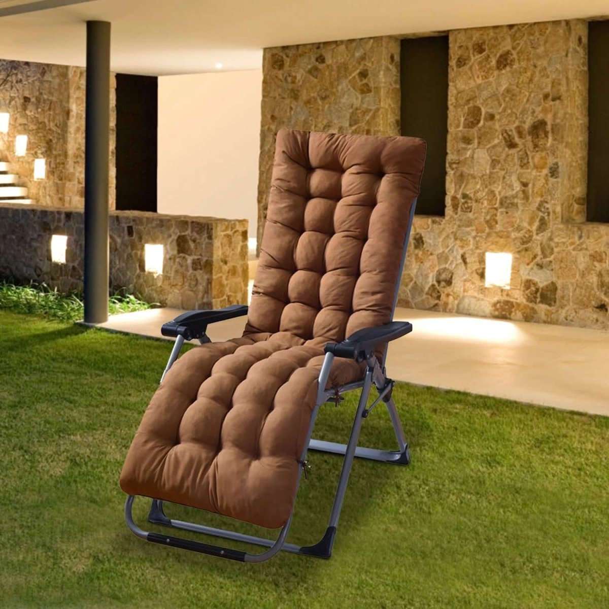 67 x 22 in Chaise Lounger Cushion for Recliner, Rocking Chair & Sofa Cartsfy Inc.