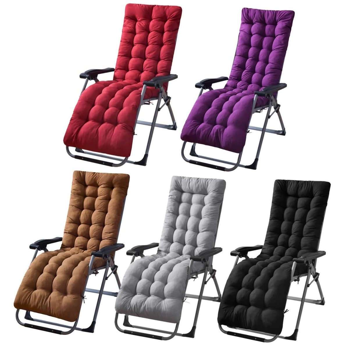 67 x 22 in Chaise Lounger Cushion for Recliner, Rocking Chair & Sofa Cartsfy Inc.