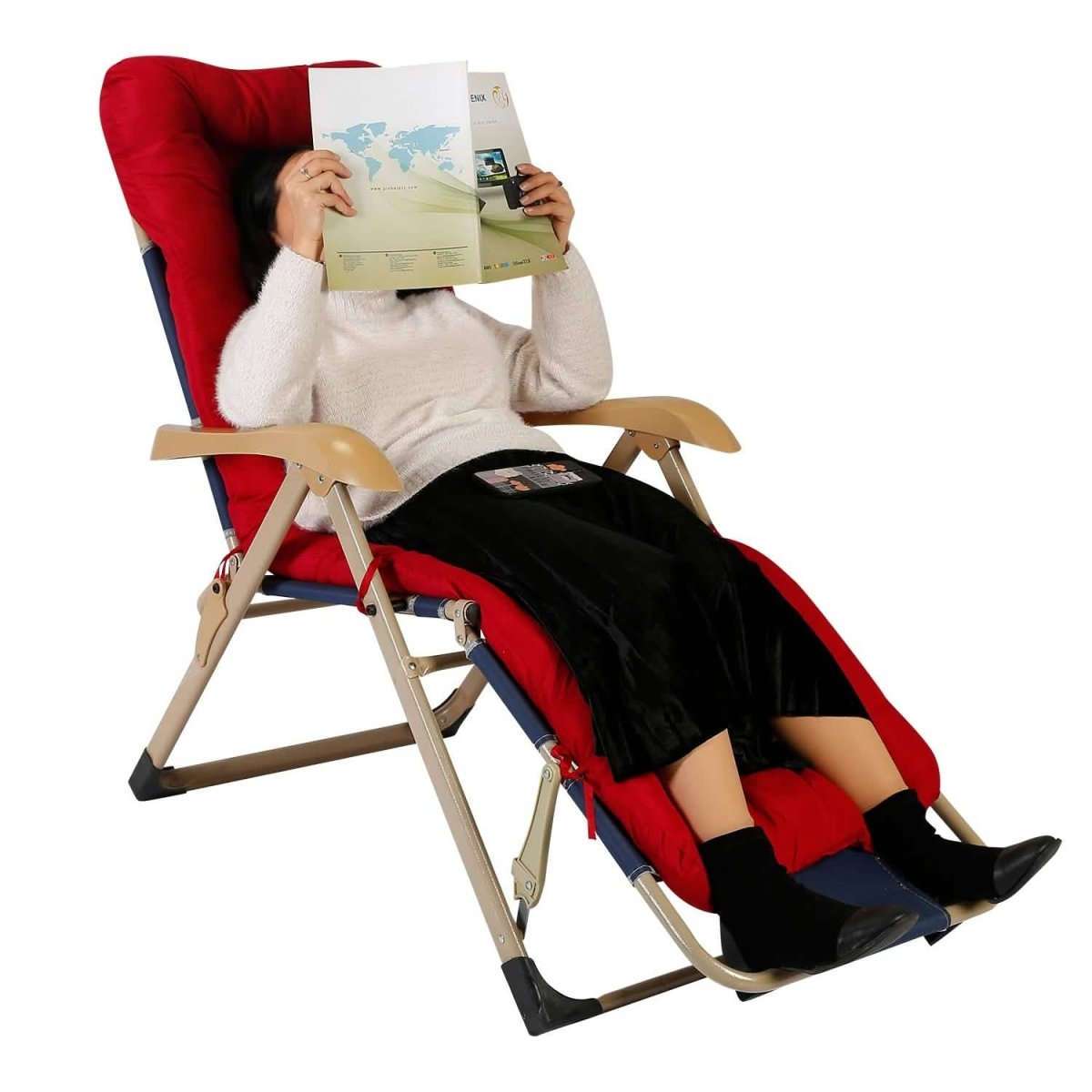 67 x 22 in Chaise Lounger Cushion for Recliner, Rocking Chair & Sofa Cartsfy Inc.