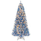 6/7/8/9 FT Artificial Christmas Tree with 767 Snowy Branch Tips