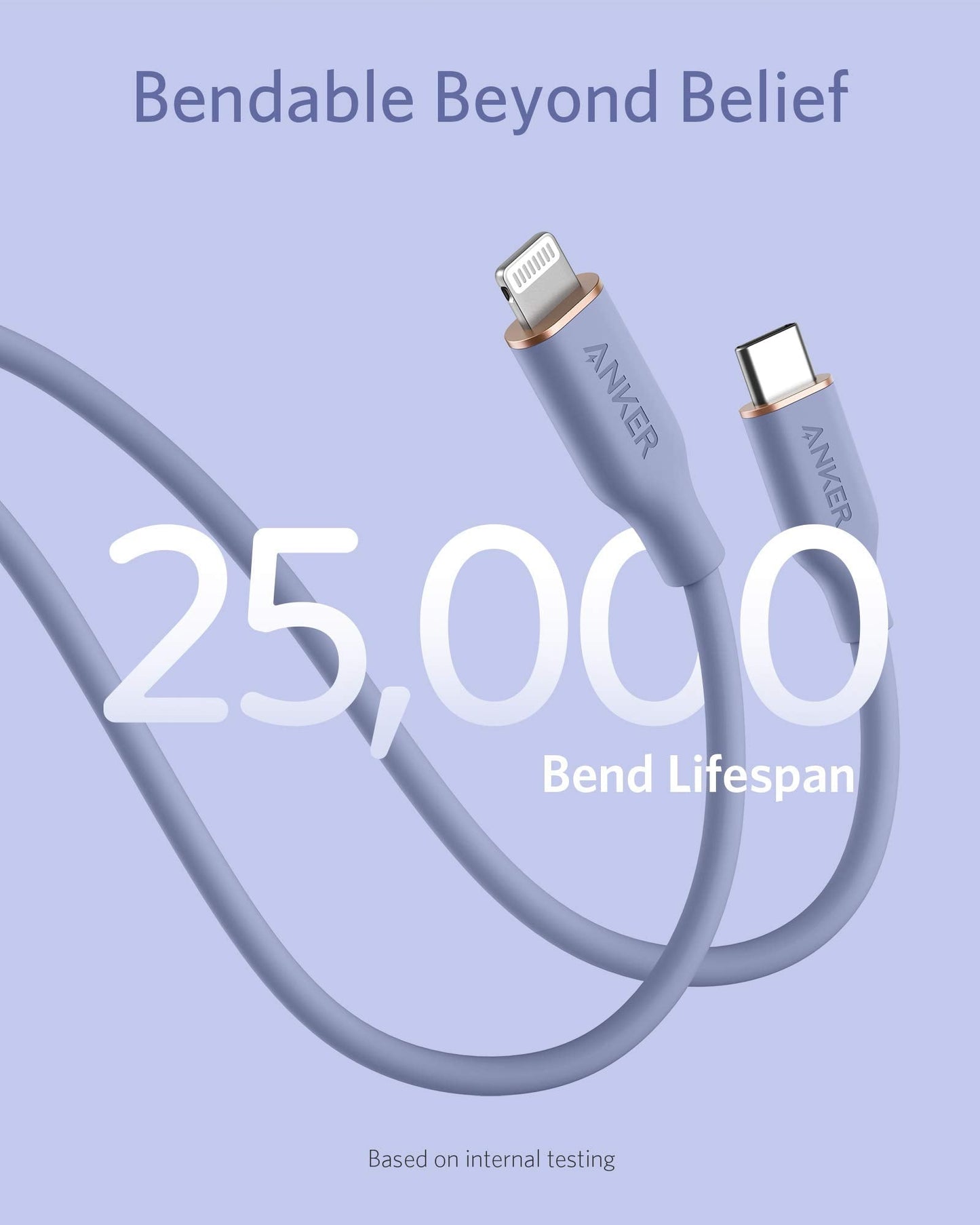 Anker USB-C to Lightning Cable (Flow, Silicone)
