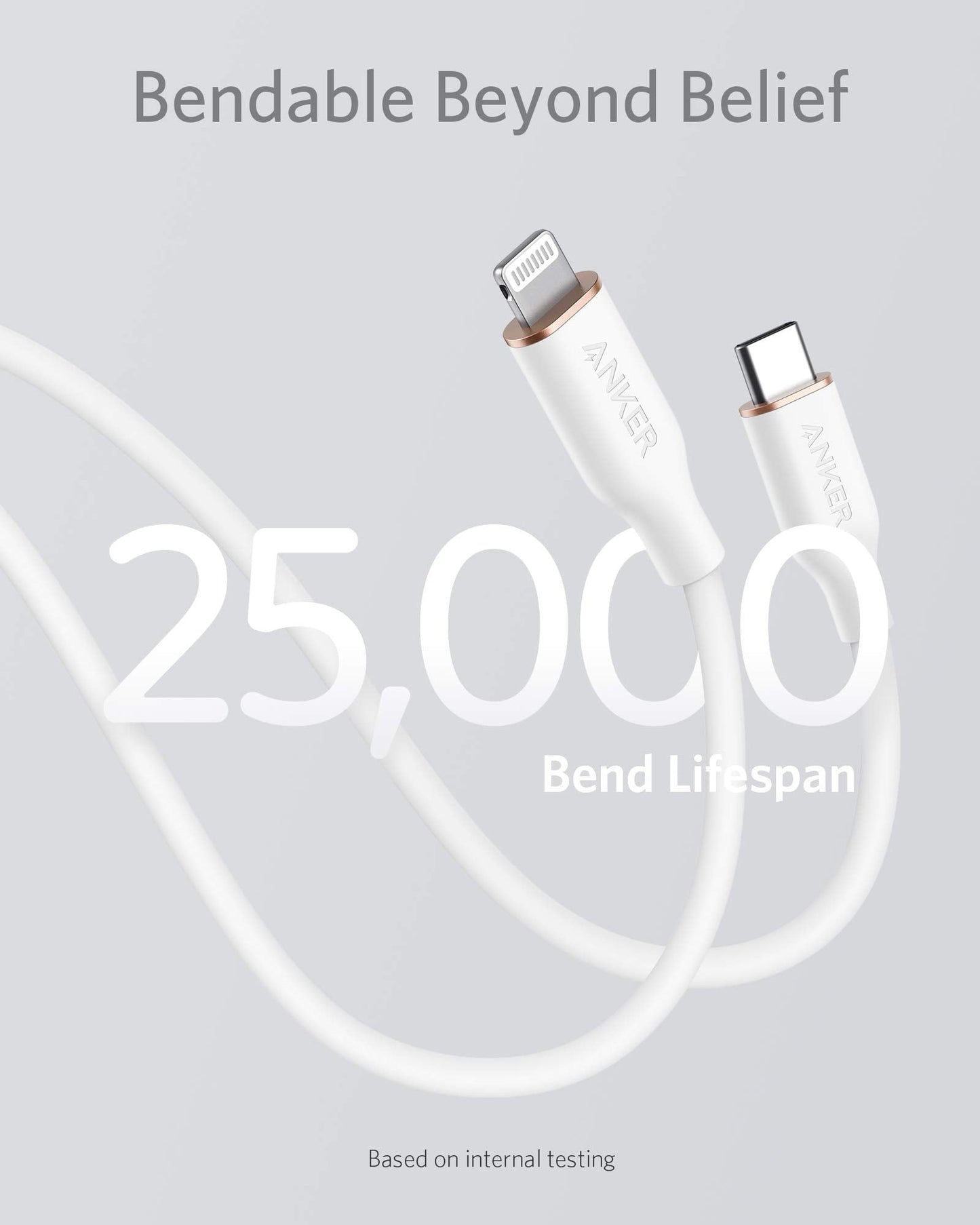 Anker USB-C to Lightning Cable (Flow, Silicone)