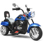 6V 3 Wheel Kids Motorcycle-Blue Cartsfy Inc.