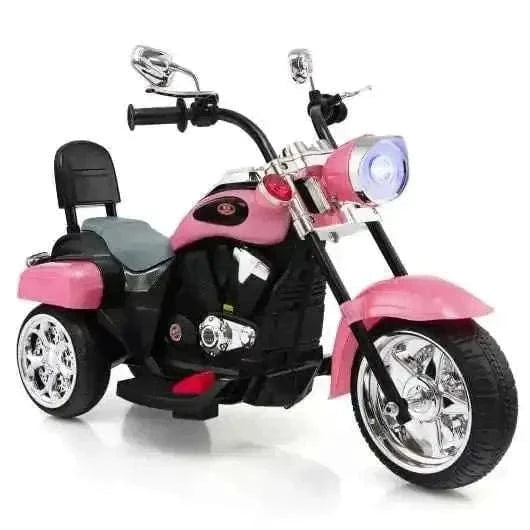 6V 3 Wheel Kids Motorcycle-Pink Cartsfy Inc.