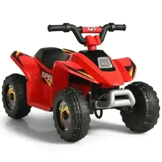 6V Kids Electric ATV 4 Wheels Ride-On Toy-Red Cartsfy Inc.