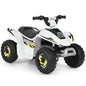 6V Kids Electric ATV 4 Wheels Ride-On Toy-White Cartsfy Inc.