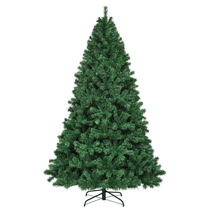 7.5 Feet Pre-Lit Artificial Spruce Christmas Tree with 550 Multicolor Lights for Festival DirectDeals Default Title Default Title-