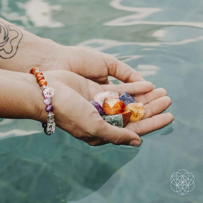 7 Chakra Bracelet and Stones Set - Cartsfy Inc.