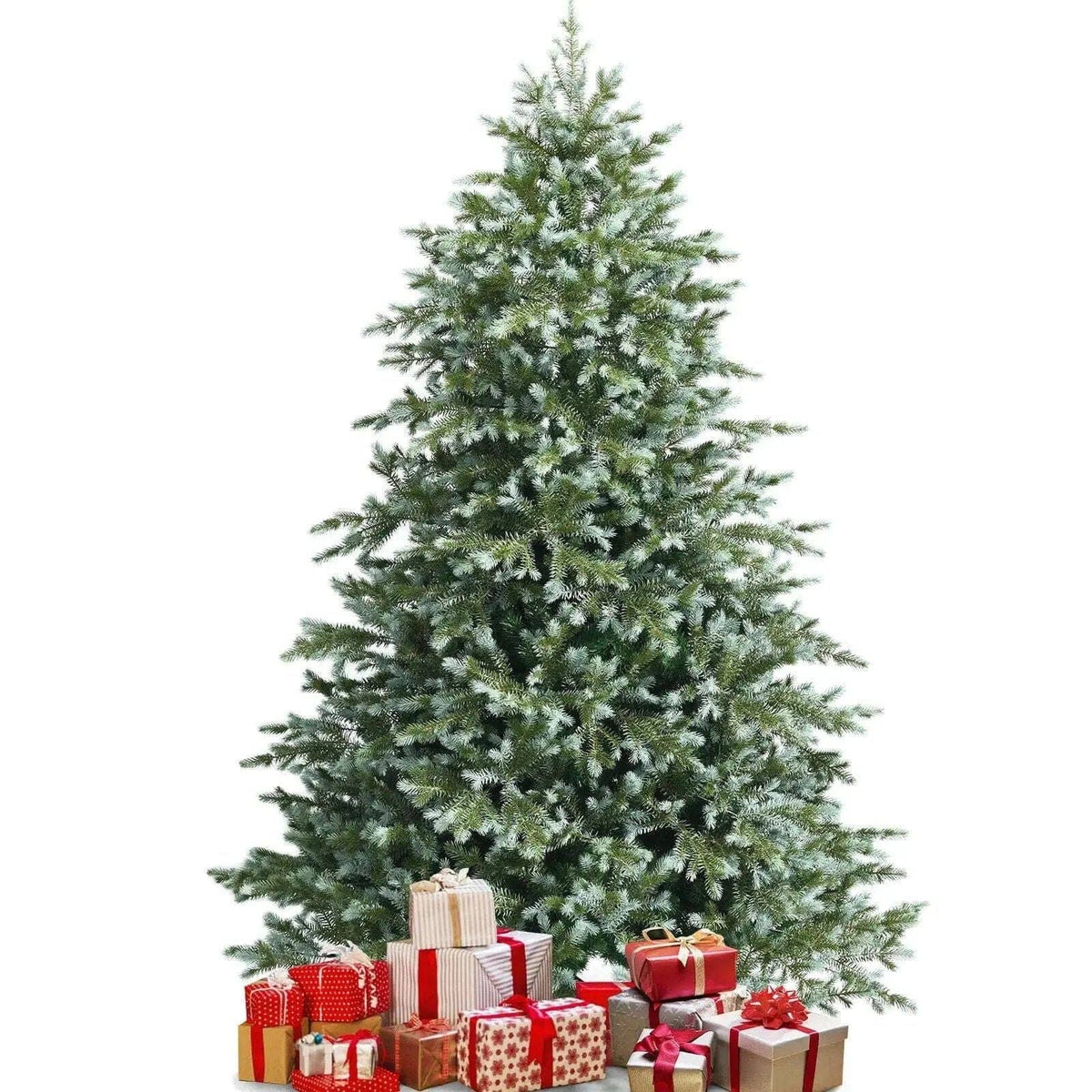 7 Feet Artificial Christmas Tree with 1260 Mixed PE and PVC Tips Cartsfy Inc.