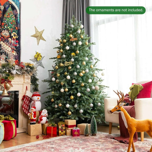 7 Feet Artificial Christmas Tree with 1260 Mixed PE and PVC Tips Cartsfy Inc.