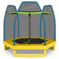 7 Feet Kids Recreational Bounce Jumper Trampoline-Yellow VYSN Default Title Default Title-