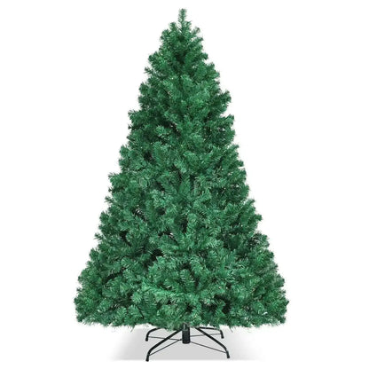 7 Feet PVC Artificial Christmas Tree with LED Lights Cartsfy Inc.