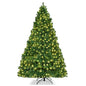 7 Feet PVC Artificial Christmas Tree with LED Lights Cartsfy Inc.