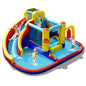 7-in-1 Inflatable Water Slide Bounce Castle with Splash Pool and Climbing Wall without Blower Cartsfy Inc.