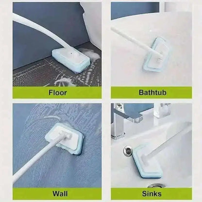 7-Piece Set: Detachable Cleaning Brush with 7 Sponges for Bathtub, Tile, Floor & Window Cartsfy Inc.
