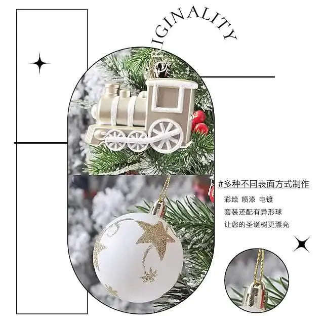 70-Pieces Set: Christmas Tree Decorations Christmas Ball Cartsfy Inc.