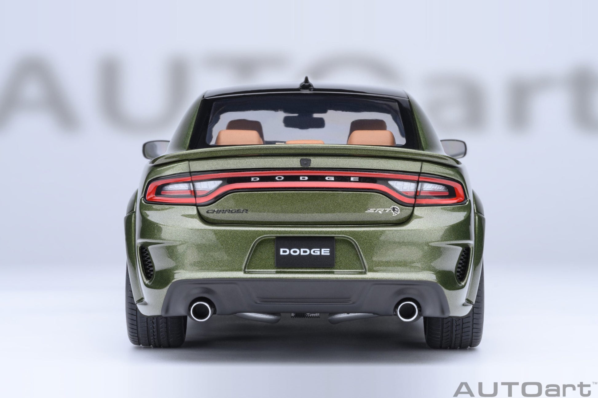 AUTOart Dodge Charger SRT Hellcat Redeye Jailbreak F8 Green 1:18